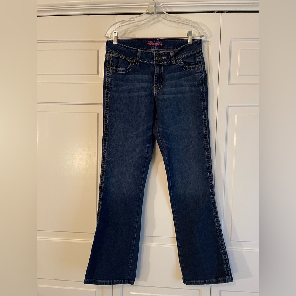 Wrangler Women's Dark Blue Boot Cut Jeans